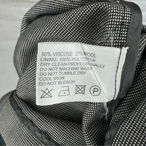 Weekend Max Mara Womens black white Sheath Short Sleeve Back Zipper size medium - Picture 8 of 12